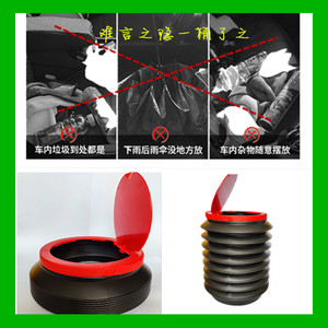 Pet Food Storage Container With Lid 28Cm Height Black And Red For Cats Dog Feeding Storage <b>Bin</b> PP Material - Product Image 5