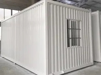Super Qualité 20 pieds 40 pieds Prêt à l'emploi Pliant Portable Moderne Mobile Petite Maison Préfabriquée Pliable en Conteneur à vendre