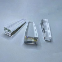 Cylindre transparent IPL à succès, en quartz de pureté 99,9 %, bloc optique/semi-conducteur, guide de lumière, prisme pour instrument de beauté laser