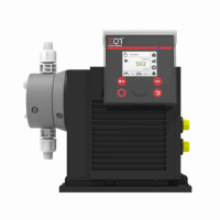 Bomba dosificadora digital precisa directa de fábrica Bomba de diafragma accionada por pasos Control PLC para tratamiento de agua Industria química 15L/H