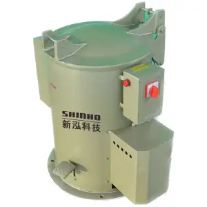 Shinho Superior Quality Electroplating Industrial Centrifugal Dryer Automatic Hot Air Spin Metal Wet Copper Centrifugal Dryer