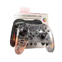 Manette de jeu sans fil en plastique Ns015 avec lumière RGB et batterie 600 mAh pour //