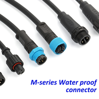 Câble adaptateur M12 en gros, connecteur mâle-femelle 8 broches, capteur d'aviation, boîtier PA électrique pour la commande d'automatisation industrielle