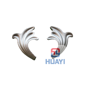 Servicio de modelado 3D de hojas decorativas de estampado forjado de hierro forjado de acero fundido incluido para jardín al aire libre o diseño de interiores - Product Image 2