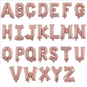 Hot Sale Cheap Aluminum Birthday Party <b>Decoration</b> Alphabet 16 Inch Gold Letter Foil <b>Balloon</b> - Product Image 3