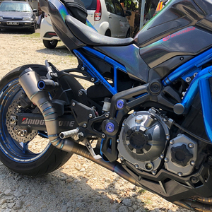 Silencieux d'échappement universel à enfiler, Tube pour système moto, en alliage de titane, pour <span class=keywords><strong>Kawasaki</strong></span> Z900 <span class=keywords><strong>Ninja</strong></span> <span class=keywords><strong>900</strong></span> - Product Image 2