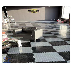 Suelo de Gimnasio de PVC de Buena Calidad, Alfombrilla de Goma Negra para Fitness, Suelo de Vinilo de Lujo - Product Image 1