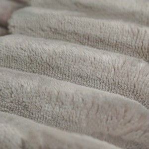 Canapé modulaire en forme de L avec chaise longue, assise profonde, sans assemblage requis, en tissu velours côtelé moelleux, ensemble canapé-lit gauche/droite - Product Image 5