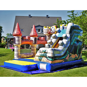 Château gonflable amusant avec <span class=keywords><strong>toboggan</strong></span>, structure <span class=keywords><strong>de</strong></span> saut gonflable Dragon - Product Image 2
