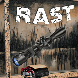 Óptica de caza CVLIFE 3-9X40 Crosshair con láser rojo, mira de caza para exteriores y equipo de equipo - Product Image 3