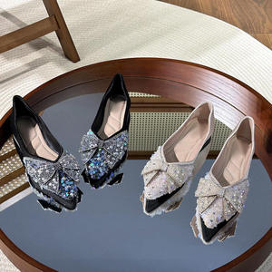 Nuevos Zapatos Planos de Lentejuelas con Punta en Pico para Mujer, Moda Otoñal, Elegantes y con Estilo - Product Image 4