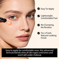 BXRUIAGN Crème Contour des Yeux Raffermissante Instantanée à Action Rapide, Réduit les Ridules, Adoucit et Raffermit, Atténue les Poches, Formule Enrichie en Peptides