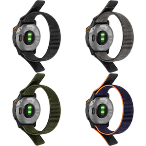 BEEFLYPOWER Sangle en nylon à boucle auto-agrippante 20mm 22mm 26mm pour <span class=keywords><strong>bracelet</strong></span> de <span class=keywords><strong>montre</strong></span> <span class=keywords><strong>Garmin</strong></span> Enduro <span class=keywords><strong>Fenix</strong></span> 6 6X Pro Forerunner 945 - Product Image 1