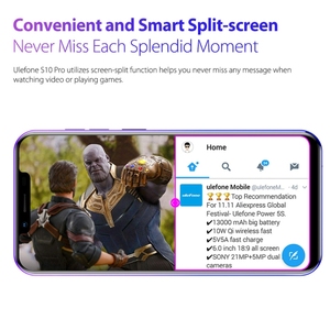 Expédition depuis l'entrepôt de Hong Kong, téléphone portable d'origine, <span class=keywords><strong>Ulefone</strong></span> S10 Pro, 2 Go + 16 Go, 4G Android 8.1, téléphone portable débloqué avec processeur quadricœur - Product Image 4