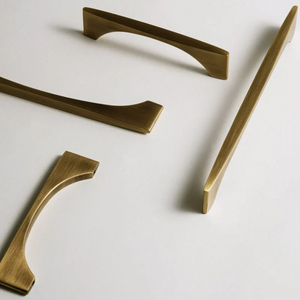 Modern Furniture <strong>Gold</strong> Luxury Handle Coat Cabinet Simple Handle - Product Image 3