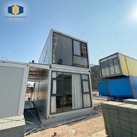 CGC Top Design, conteneur d'expédition préfabriqué moderne de 20 pieds, café, maison préfabriquée de luxe, hôtel pour l'exportation