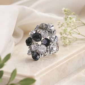 Anello dalla forma irregolare per donna, stile geometrico unico, accessorio da dito per l'uso quotidiano - Product Image 6