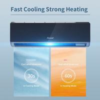 Climatisation Gree OEM Puremind 9000 12000btu Smart Mini Split Noir 1 1.5HP LG Midea Aire Acondicionado Climatisation domestique