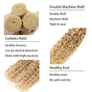 Tốt nhất của con người tóc dệt #27/613 Nhà cung cấp lớp biểu bì phù hợp Trinh Nữ Ấn Độ tóc xoăn - Product Image 3