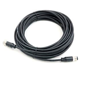 YZCONNカスタムメイド オス-メス IP67 IP68防水 3 5 6 12 17ピンセンサー 4ピン 8ピン コネクタ M12ケーブルアセンブリ - Product Image 4