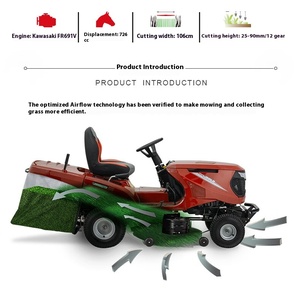 <span class=keywords><strong>Trattorino</strong></span> Tosaerba Industriale 24V a Benzina ad Alta Potenza con Lama Robusta - Product Image 6