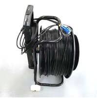 Cordon de raccordement tactique blindé GPRS pour télécommunications mobiles d'urgence, connecteurs UPC/LCUPC pour FTTX FTTH, garantie 1 an