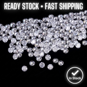 Diamantes Cultivados en Laboratorio VVS-VS, Sueltos, Redondos, de 0.7mm-6.5mm, para Anillos, Collares y Pendientes - Product Image 4