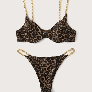 Bikini de una Pieza con Tanga en V para Mujer, Talla Grande, con Estampado de Puntos, Secado Rápido y Transpirable, Nueva Colección, Servicio OEM Disponible - Product Image 4