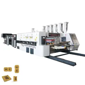 ZH-SYKM-F Automatic Feeding Paper Board Glue Machine Carton Folding And Gluing Stitching Machine For Carton Box