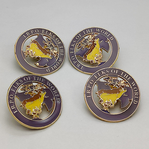 Bán Buôn Hội Trường Hội Tam Điểm Huy Hiệu Tùy Chỉnh Màu Sơn Masonic Thiết Kế 3d Vàng Men Pin Huy Hiệu Kim Loại Freemasons Ve Áo Pins - Product Image 5