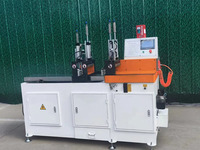 Machine de découpe automatique de profilés en aluminium CNC, commande PLC, moteur haute puissance 8,5 kW, pompe à engrenages, scie circulaire