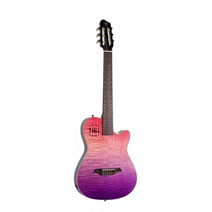 OEM ODM Silent Guitar Nylon <b>String</b> Guitar Maple Body Neck Fingerboard EQ Pickup System Factory Supply - Product Image 1