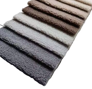 Tissu en velours bouclé Teddy imprimé à boucles particulières anti-boulochage pour textiles de maison, vêtements, coussins et jouets - Product Image 4