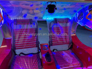Voiture électrique à bascule Happy Le Bar Car avec éclairage LED rotatif à 360 degrés pour enfants et <span class=keywords><strong>adultes</strong></span>, idéale pour les parcs d'attractions - Product Image 5