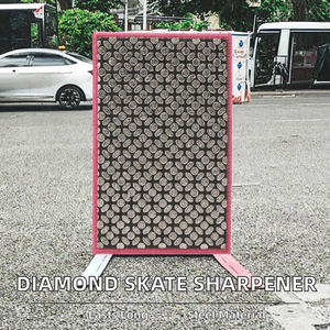 Pierre à aiguiser professionnelle en diamant pour skateboard et patins à glace, outil de polissage électroformé à l'huile pour usage extérieur - Product Image 3
