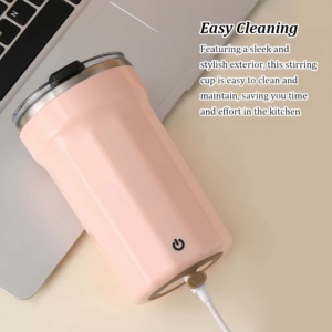 New <strong>Electric</strong> Stirring Magnetic <strong>Shaker</strong> Rechargeable Stainless Steel Coffee Mugs Coffees Mug Smart - Product Image 4