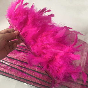 Women <strong>Feather</strong> <strong>Cuffs</strong> for Wrist Elegant <strong>Feather</strong> Snap Bracelet Women Real Turkey <strong>Feather</strong> Anklet Wrist <strong>Cuff</strong> - Product Image 4