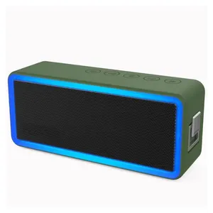 Blue tooth 5.3 kabelloser Party-Portable Speaker Lautsprecher Stereo-Sound mit Dynamischem RGB-Licht für Outdoor