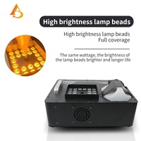 Machine à fumée AICPOSE de haute qualité 1200W RGB 1500W avec LED pour scène, mariage, discothèque