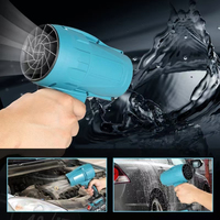 Brushless 2000W Électrique Turb Souffleurs Jet Ventilateur  De Poche Poussière Souffleur De Feuilles Souffleuse À Neige