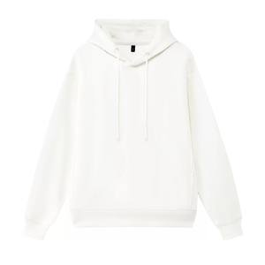 Pull à capuche rétro en coton à <span class=keywords><strong>poils</strong></span> <span class=keywords><strong>longs</strong></span> pour femme, couleur unie, manches amples, style chemise - Product Image 3
