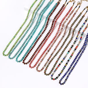 Gran oferta de Etsy, collares con cuentas espaciadoras de jaspe Imperial genuino delicado para niñas, regalos de mar de galaxia Natural de color bohemio - Product Image 2