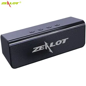 Zealot S31 мини домашний кинотеатр система объемного звучания 10 Вт беспроводной портативный динамик с голубым зубом с Fm-радио