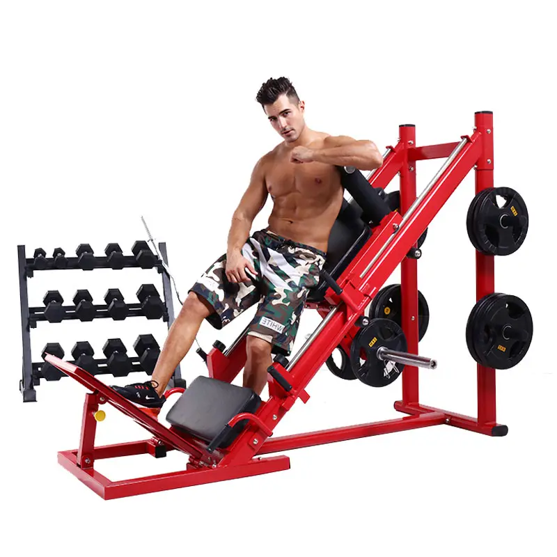 Professional Leg Press Hack Press Machine Multi-functional Leg Exercise ...