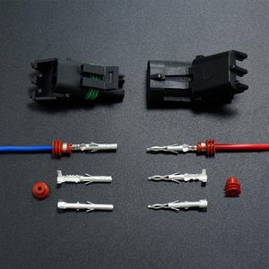258 шт. в коробке 1-6Pin Водонепроницаемый Автомобильный Электрический Разъем жгут проводов свечи зажигания - Product Image 6