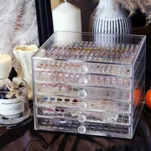Nuevo Organizador Acrílico Huazi para Diamantes de Uñas y Pequeñas Joyas, Cajón de Almacenamiento para Salón de Uñas - Product Image 2