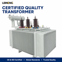 Transformateur de distribution de puissance immergé dans l'huile LEINENG 33kv 2000kva 10kv-35kv/0.4kv Transformateurs de puissance moyenne et haute tension