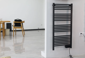 Sèche-serviettes <span class=keywords><strong>électrique</strong></span> portable 220V avec prise EU, contrôle numérique, chauffage par convection, étanche, en métal, efficacité énergétique A+ - Product Image 3