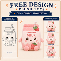 Peluche personnalisée en forme de fruit, jouet en peluche doux et rembourré, personnage alimentaire pour cadeaux et vente au détail, en coton PP, super unisexe, vente en gros