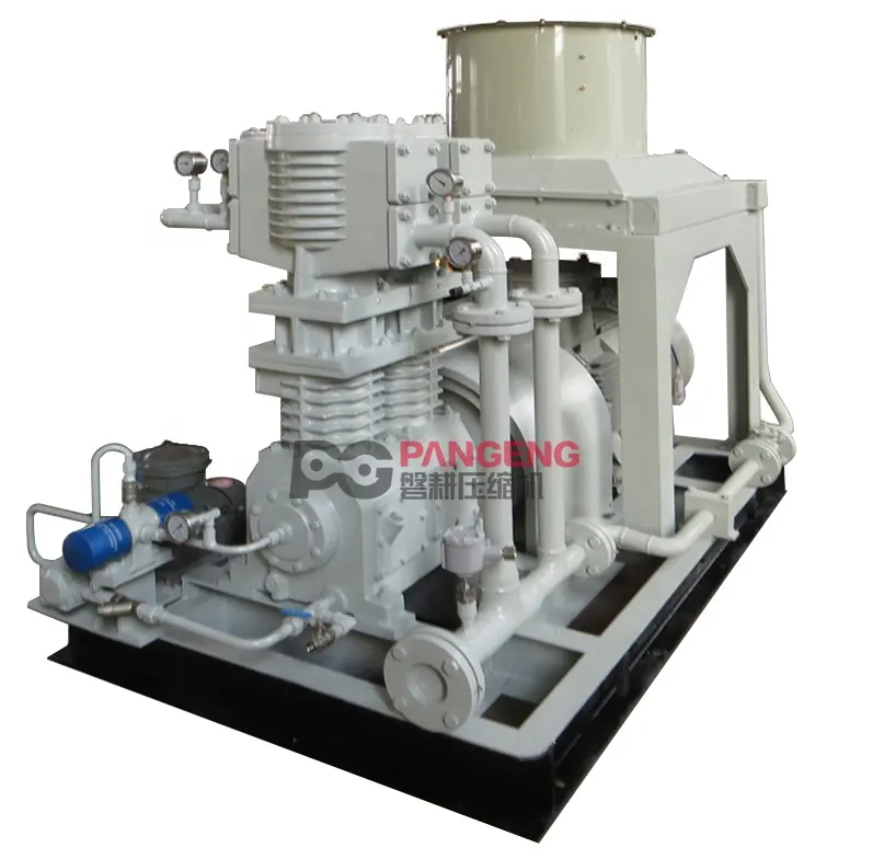 Compresor y potenciador de GAS nitrógeno de alta presión, sin aceite, 250BAR